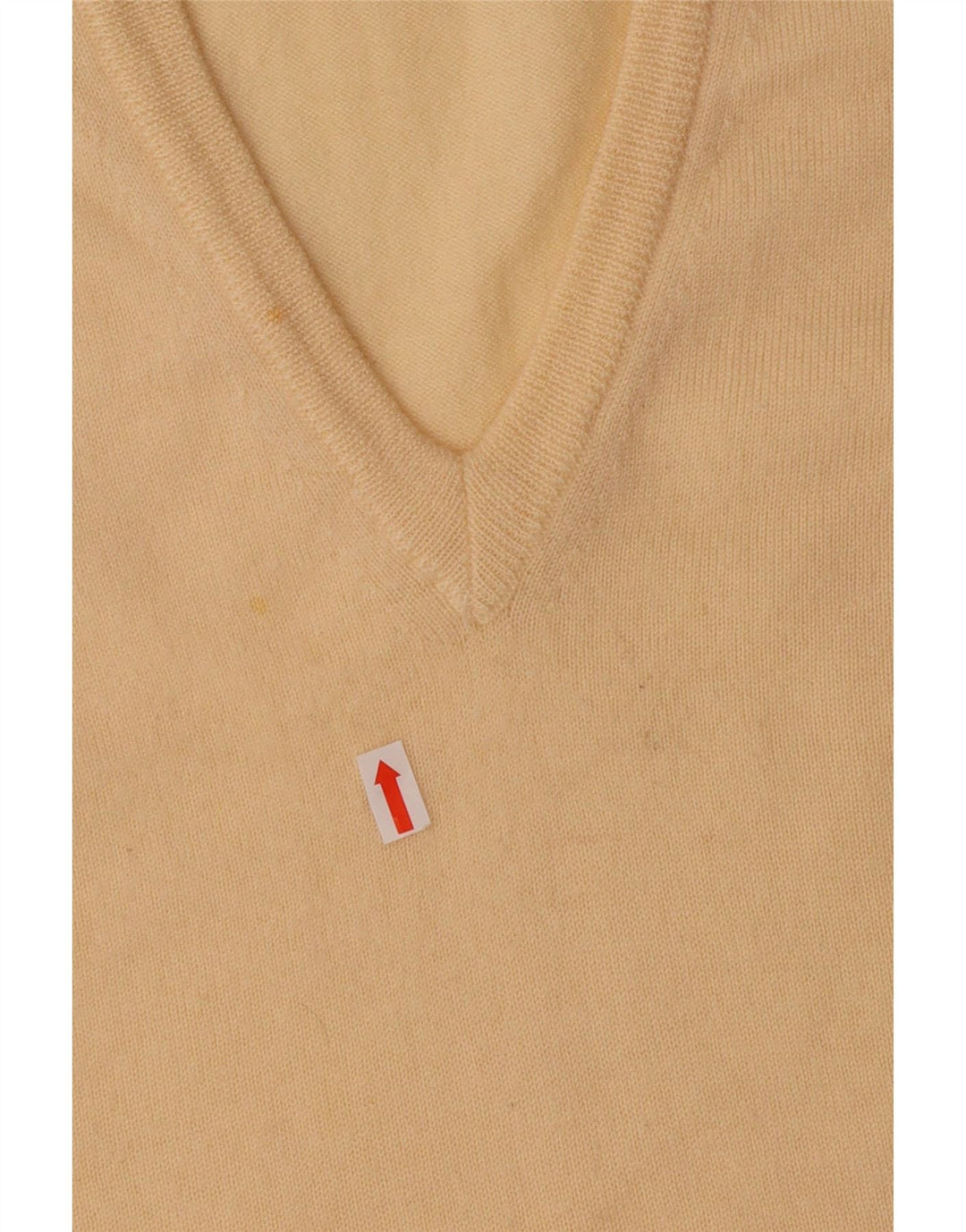 Мужская майка POLO с V-образным вырезом IT 52, большая желтая шерсть из натуральной шерсти