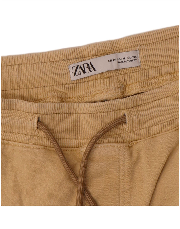 Мужские шорты карго Zara Medium W31 Бежевые