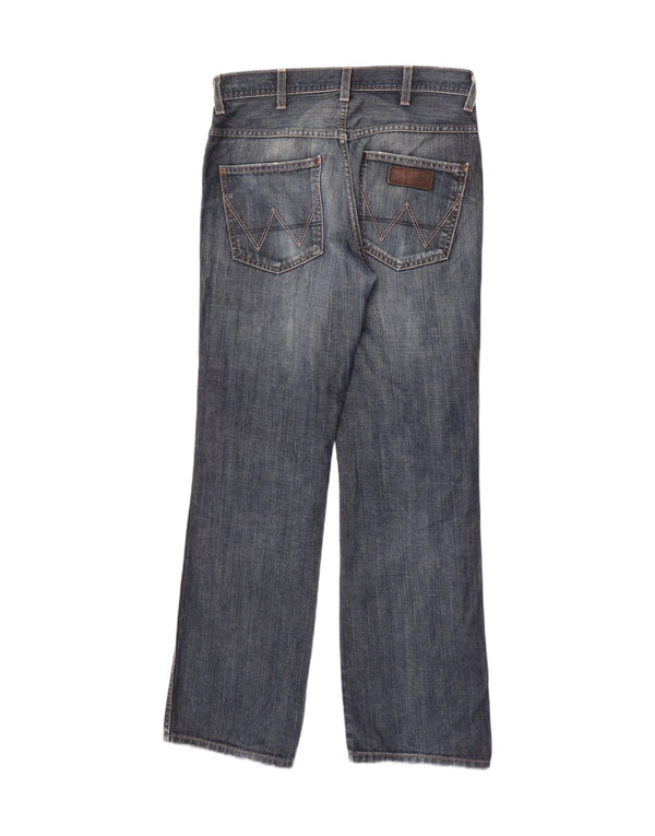 Мужские прямые джинсы Wrangler Alaska W31 L32, синий хлопок