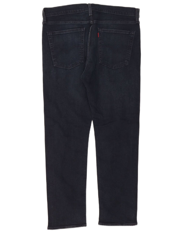 Мужские узкие джинсы Levi's W38 L30 темно-синие, хлопок