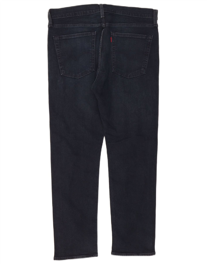 Мужские узкие джинсы Levi's W38 L30 темно-синие, хлопок