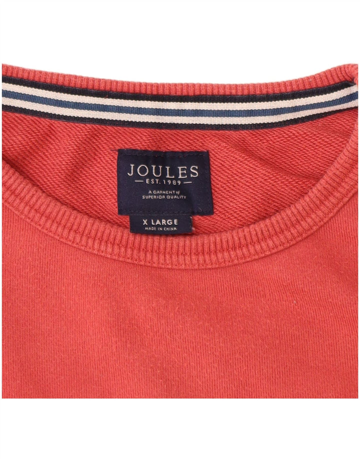 JOULES Мужской свитшот Джемпер XL Красный Хлопок