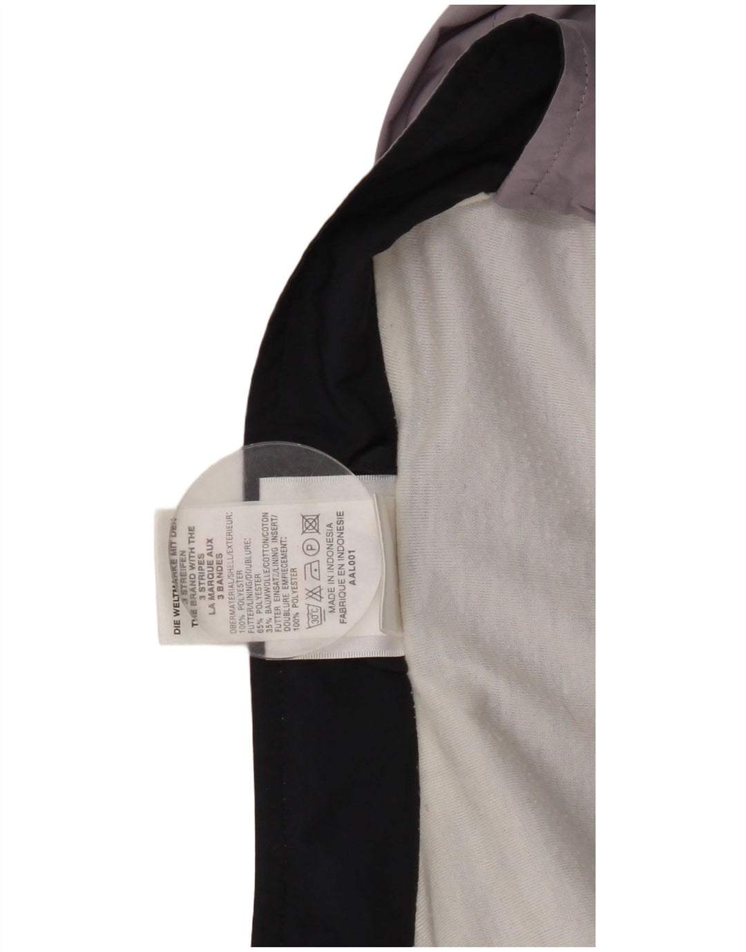 Женский спортивный костюм Adidas Top Jacket UK 14, большой фиолетовый полиэстер с цветными блоками