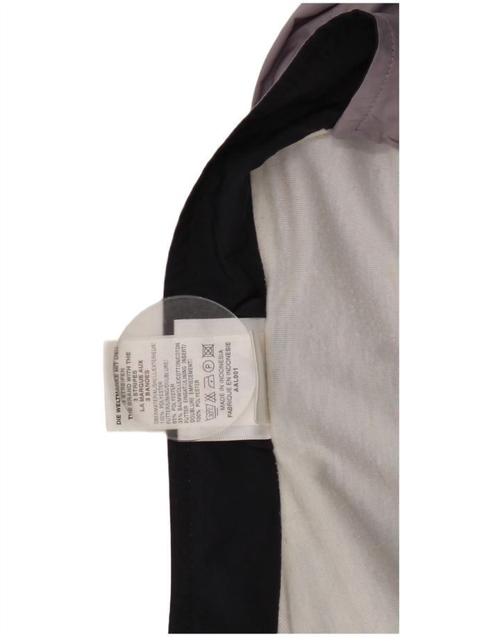 Женский спортивный костюм Adidas Top Jacket UK 14, большой фиолетовый полиэстер с цветными блоками