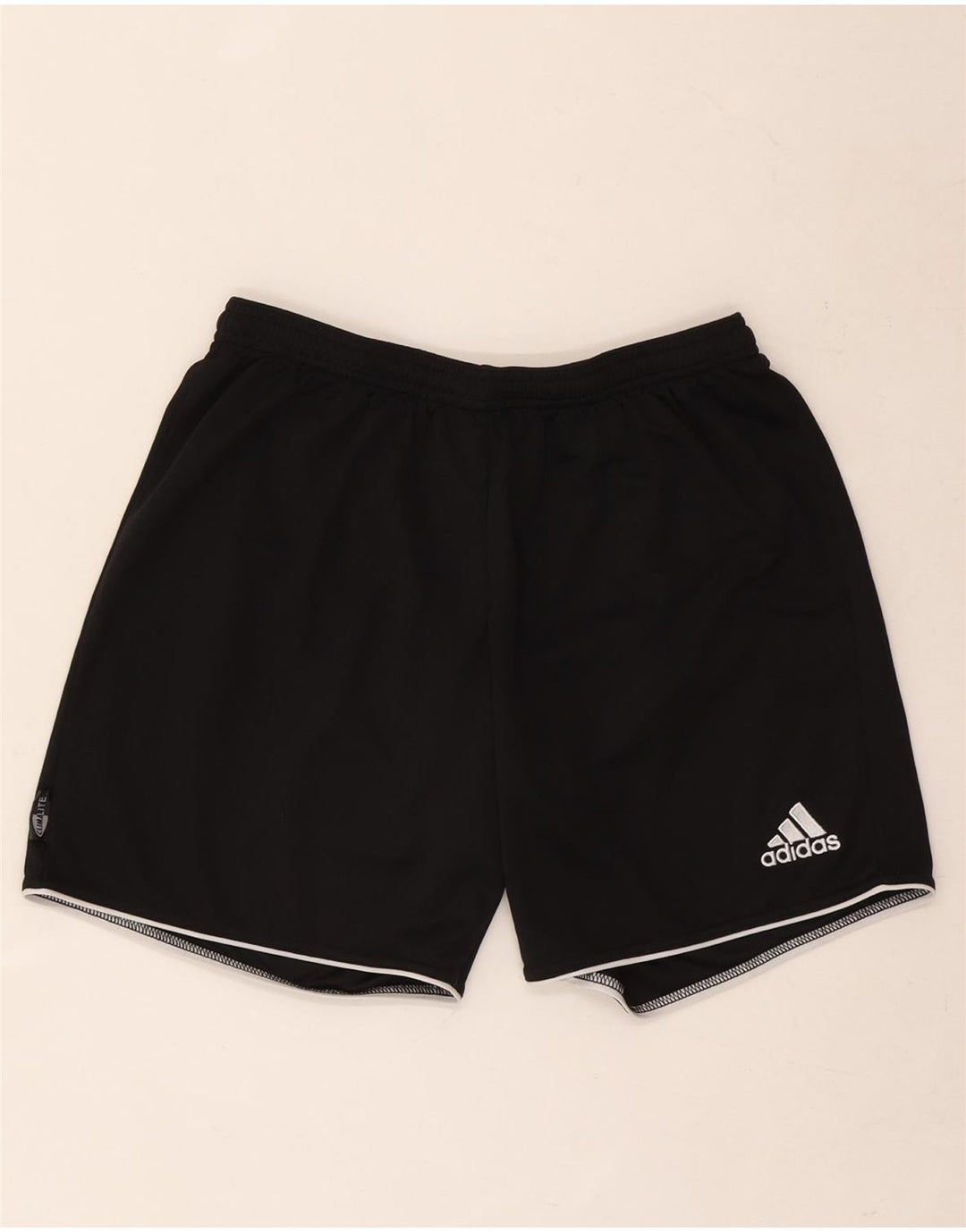 Мужские спортивные шорты Adidas Climalite, средний черный полиэстер