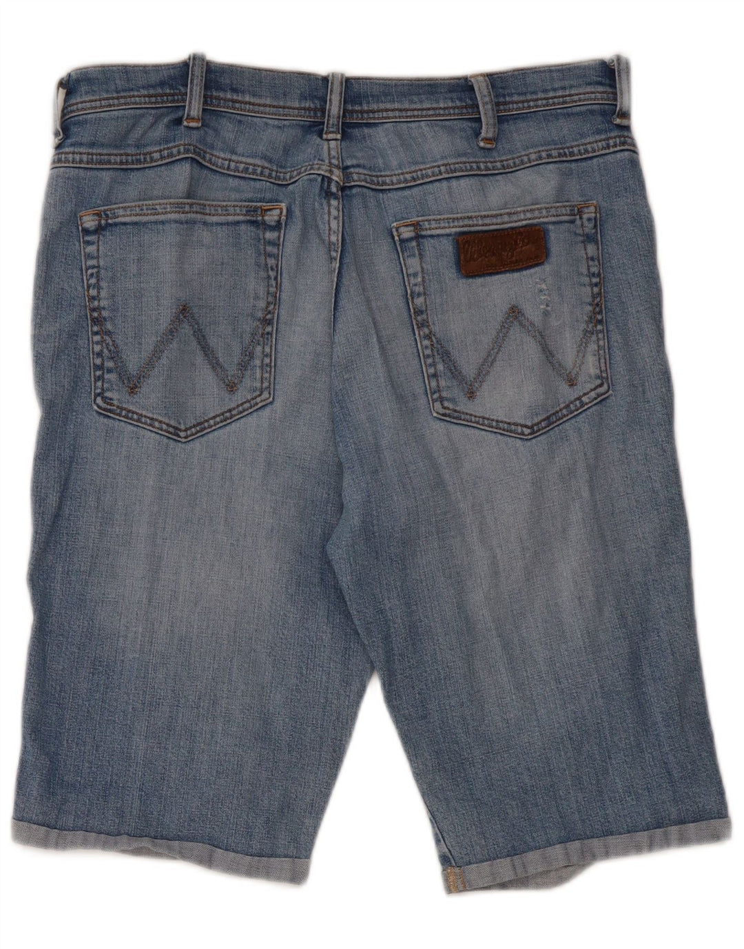 Мужские джинсовые шорты Wrangler W34, большие синие, хлопок