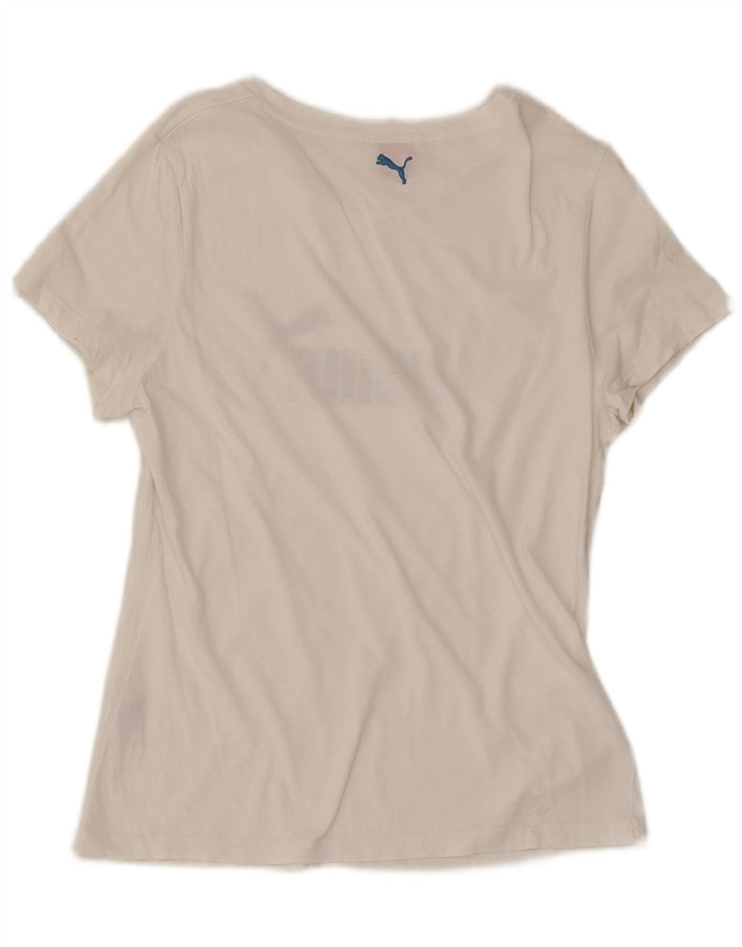 Женская футболка с рисунком Puma Top UK 14, большая белая