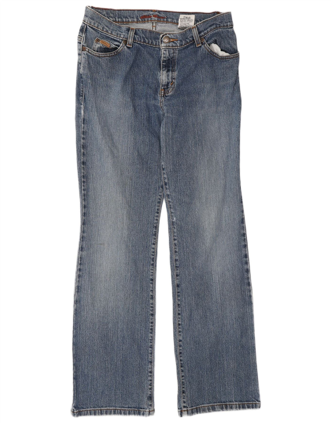 Женские джинсы Eddie Bauer Bootcut США 8, средние W28 L32, синие, хлопок
