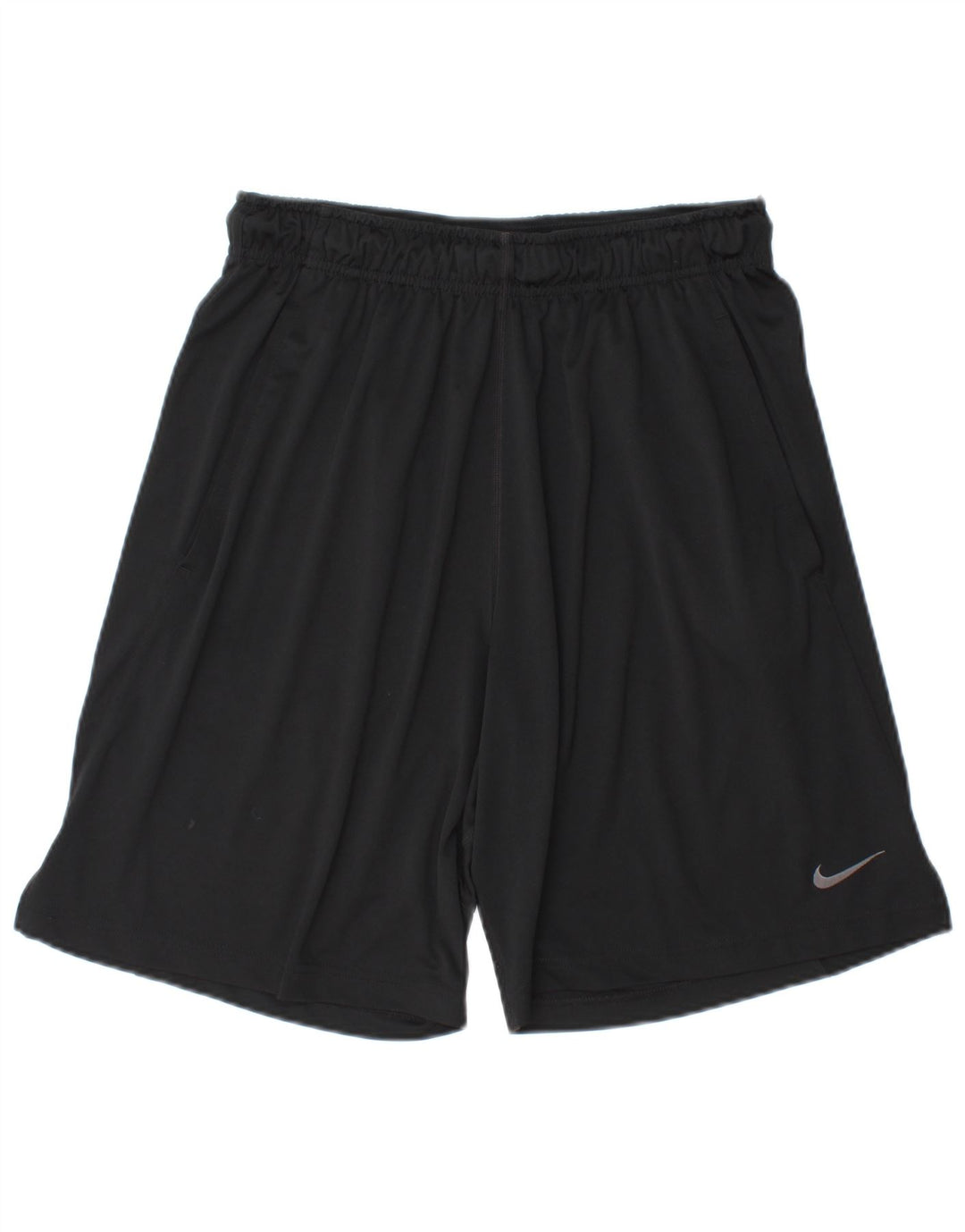 Мужские спортивные шорты Nike Dri Fit, средний черный полиэстер