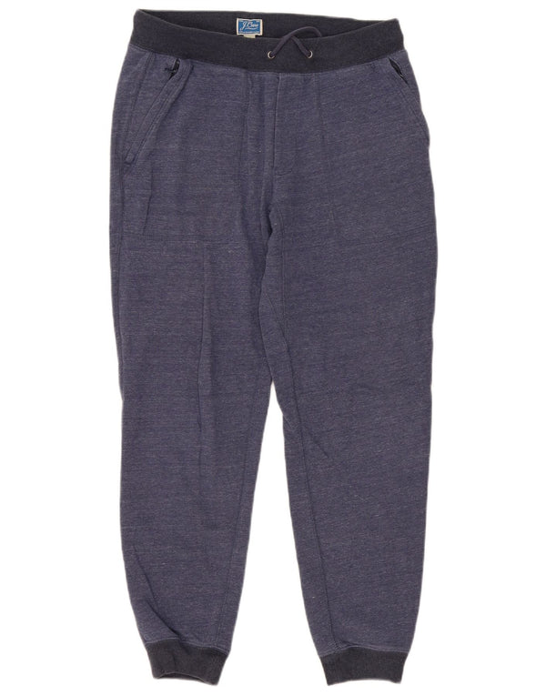 Женские спортивные брюки J. Crew Брюки-джоггеры UK 14 Medium Navy Blue в крапинку