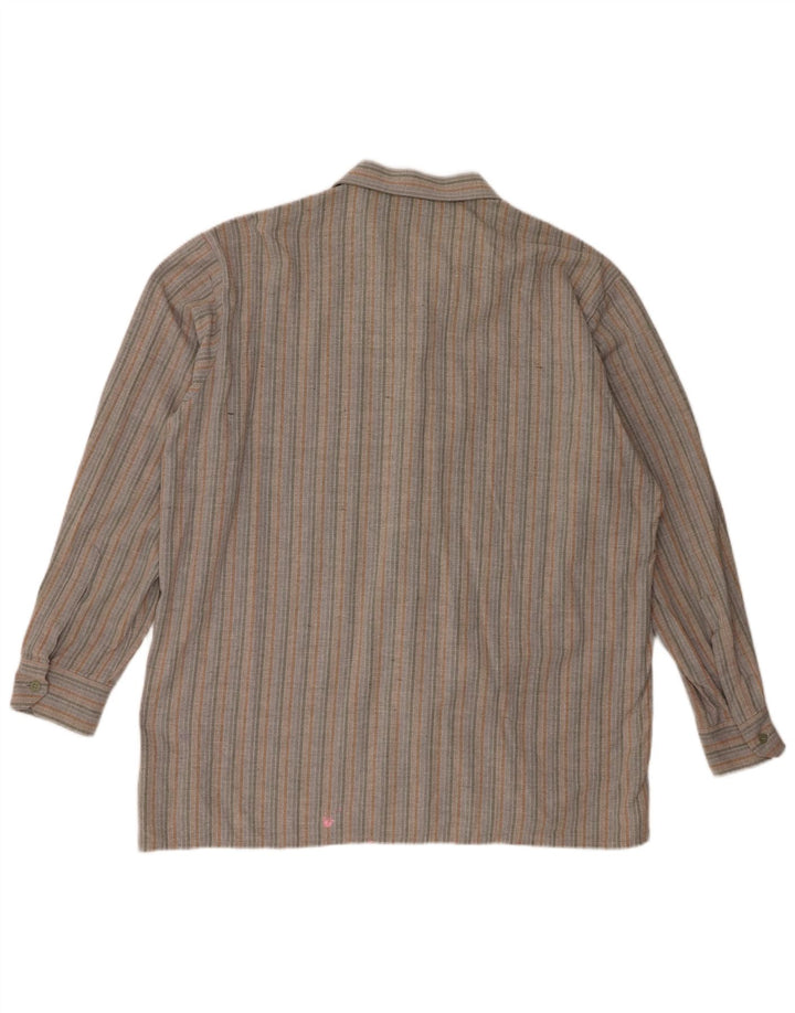 Мужская рубашка Walbusch XL в разноцветную полоску