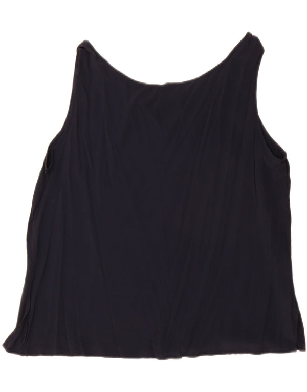 Винтажный женский жилет Top IT 50 XL Черный Ацетат