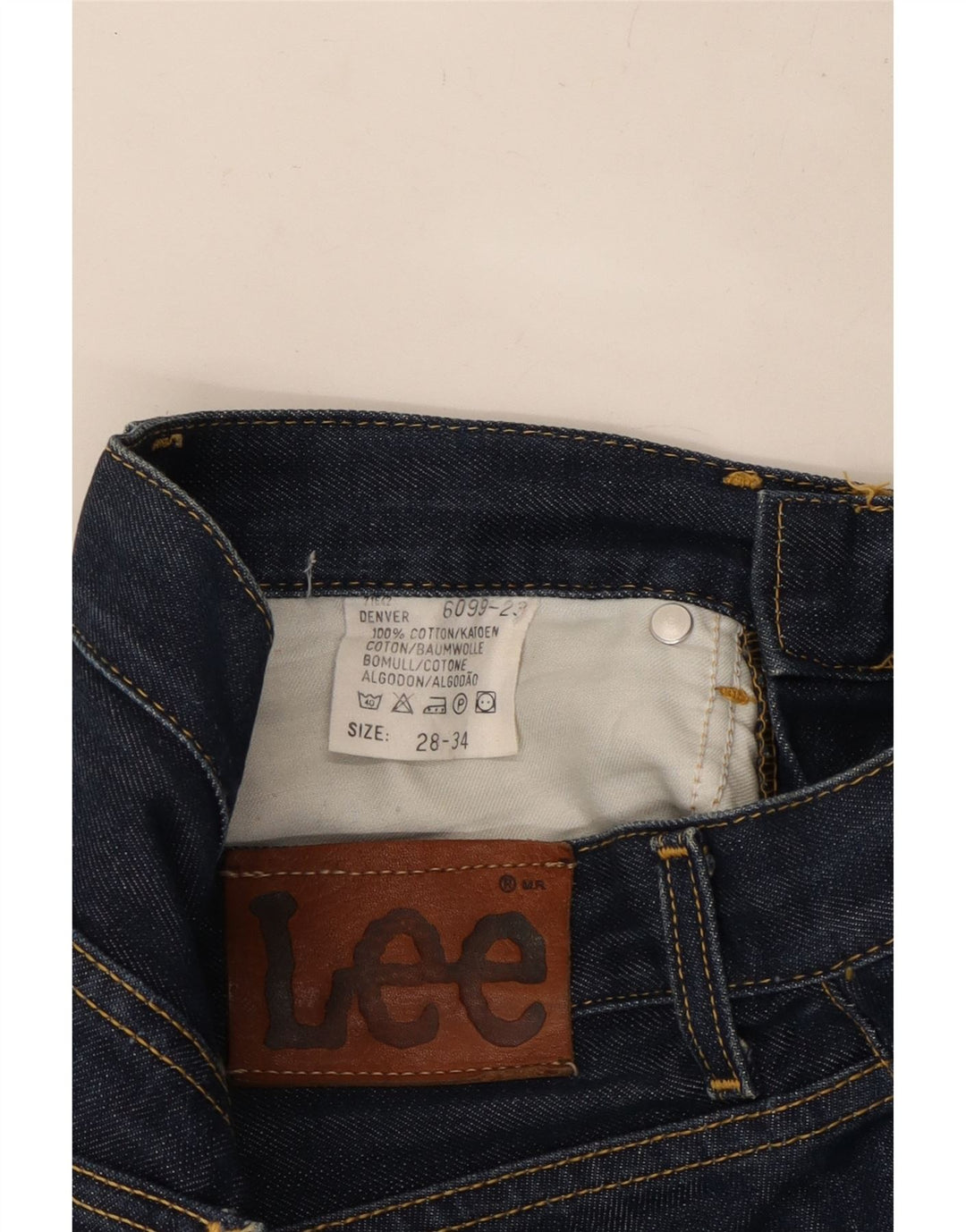 Женские джинсы LEE Denver Bootcut W28 L34 Темно-синие, хлопок