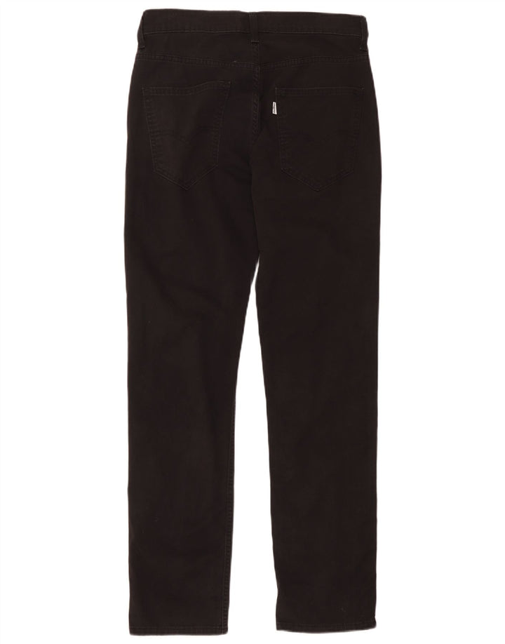 Женские узкие джинсы Levi's W29 L32, черный хлопок