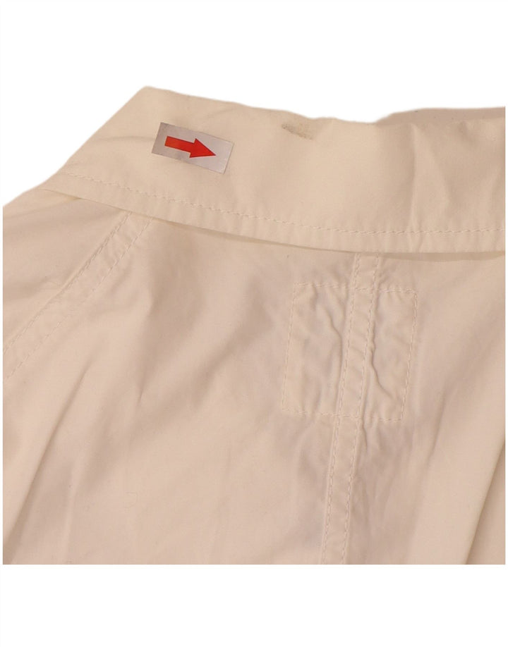 Женский бомбер Vans UK 10, маленький размер, белый хлопок