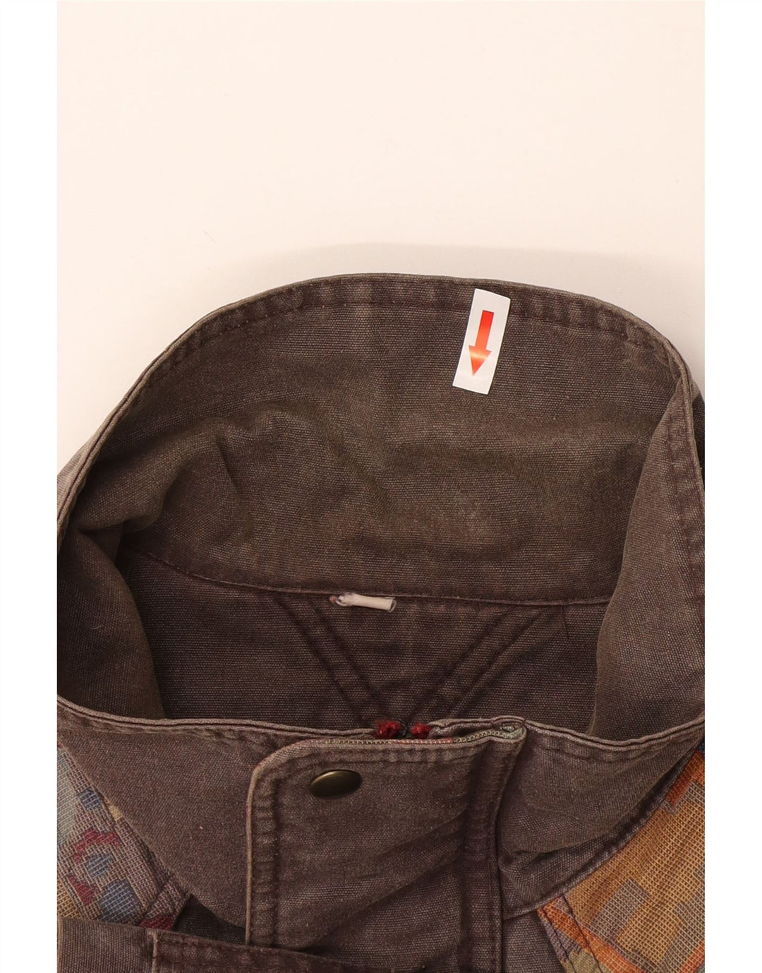 Мужская куртка SALEWA, UK 42 XL, серая, хлопок с цветными блоками