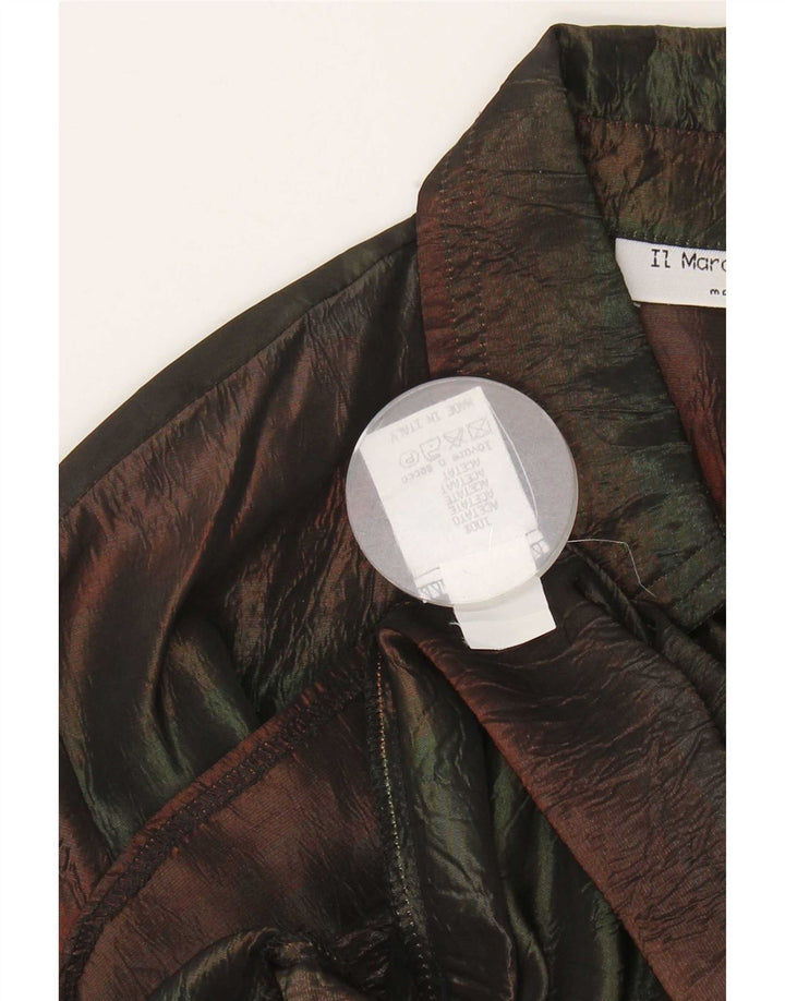 Рубашка женская Il Marchese Coccapani UK 12, средняя, в разноцветную полоску