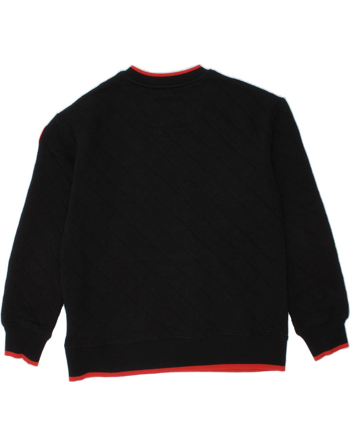 LEVI'S Boys Crew Neck Jumper Sweater 11-12 Years Black Cotton Vintage Levi's and Second-Hand Levi's from Messina Hembry 