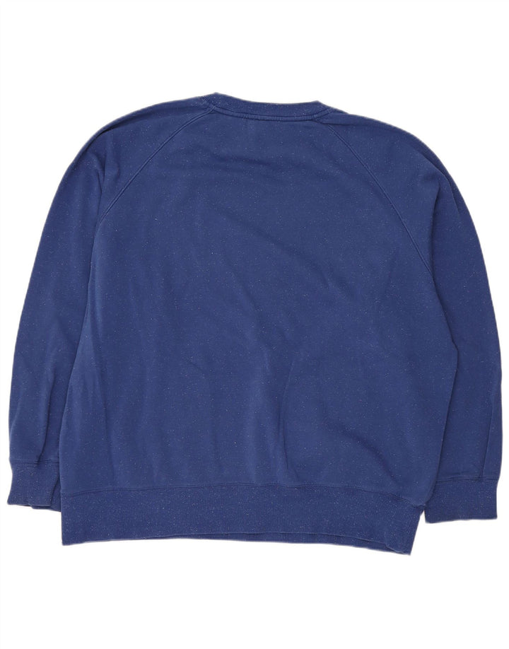 Мужской свитшот Under Armour 2XL, синий в крапинку, хлопок
