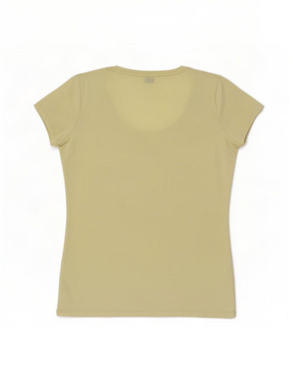 Guess Женская футболка с рисунком Top UK 18 XL Желтая