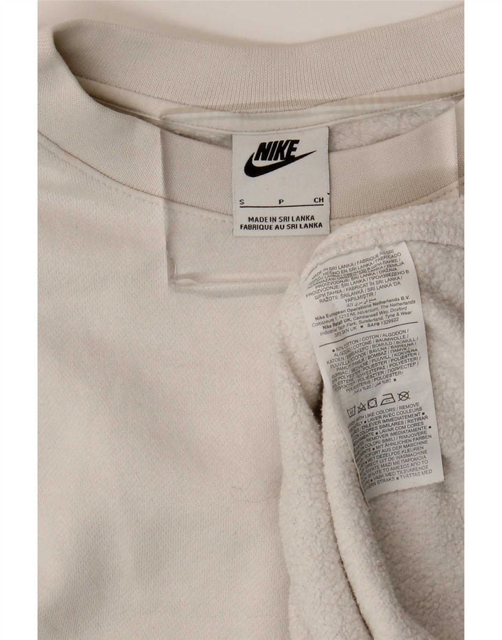 Мужской свитер Nike, маленький белый хлопковый джемпер