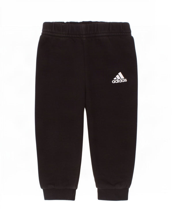 Спортивные брюки Adidas Baby Boys Joggers 6-9 месяцев, черный хлопок