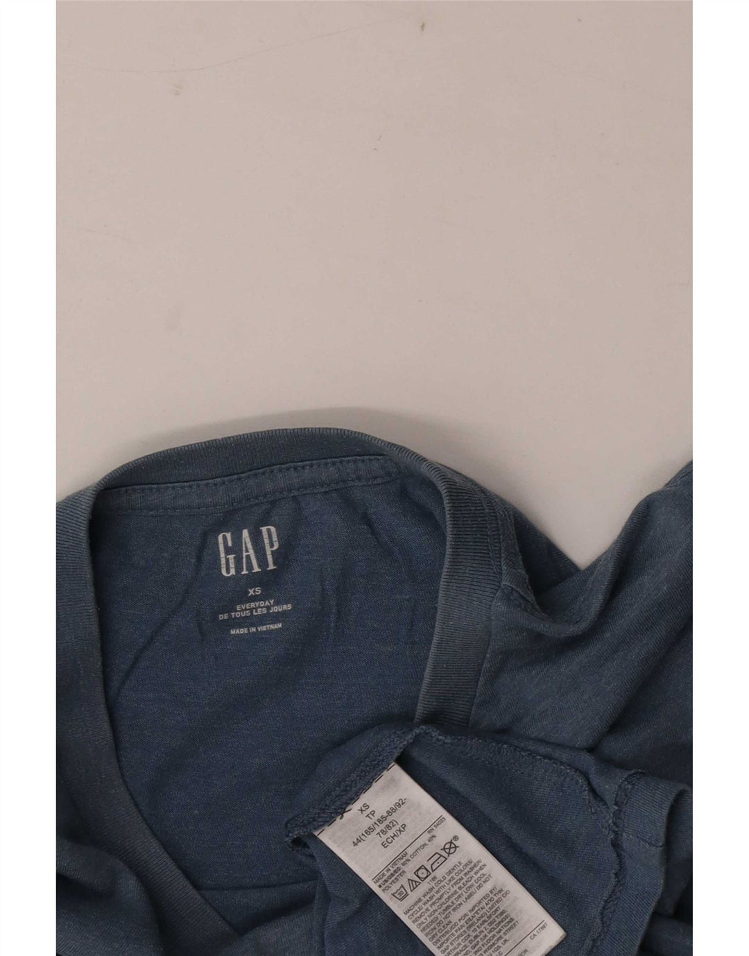 Мужская футболка Gap Top XS, синяя, хлопок