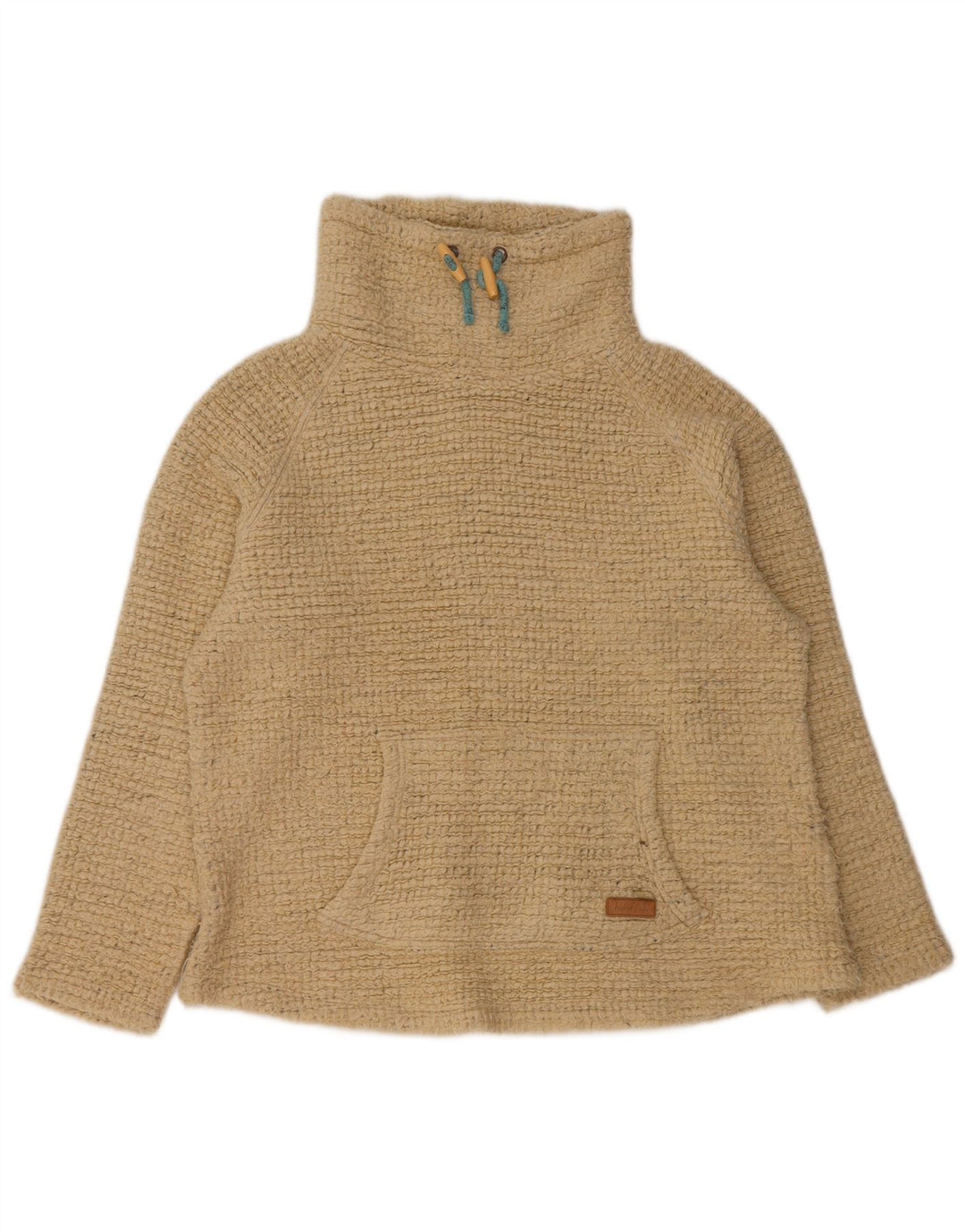 Женский свитер-свитшот Weird Fish UK 18 XL, бежевый акрил