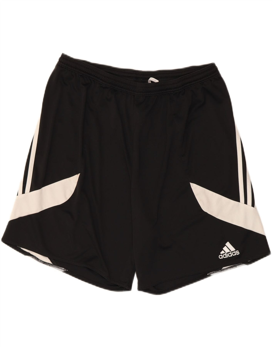 Мужские спортивные шорты ADIDAS Climalite XL, черные, полиэстер с цветными блоками