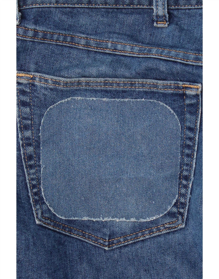 Женские прямые джинсы Wrangler стандартного кроя W40 L29, синие, хлопок
