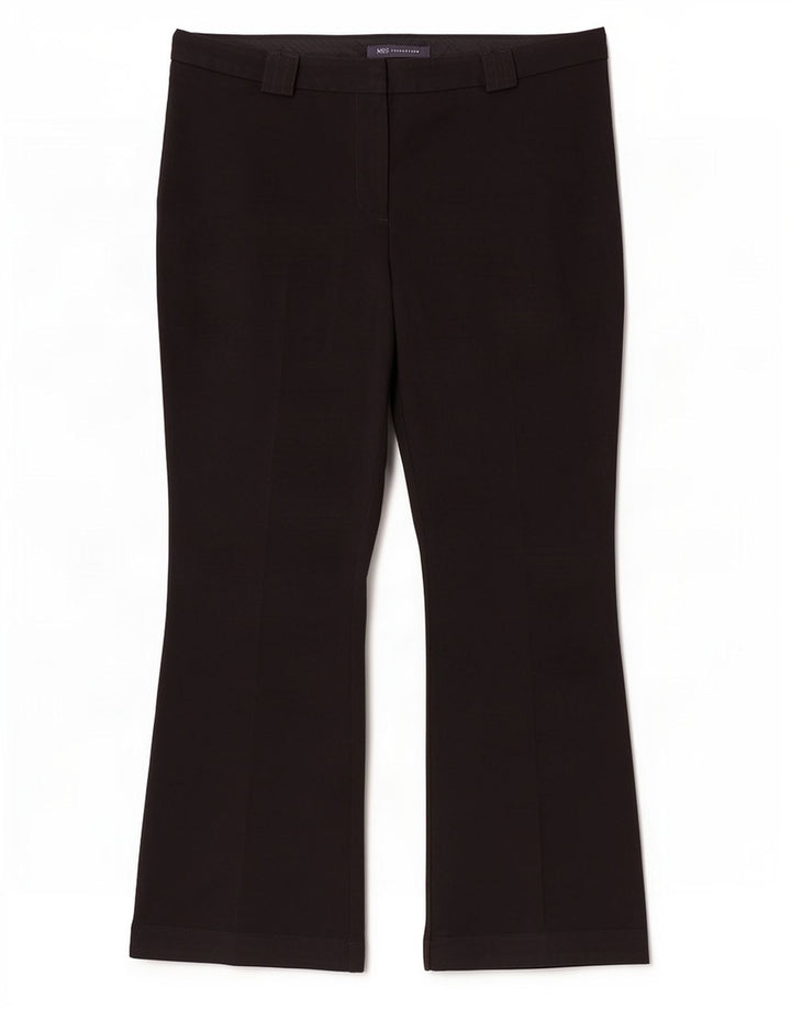 Женские брюки-брюки Marks & Spencer Bootcut UK 12 Medium W30 L27, черные