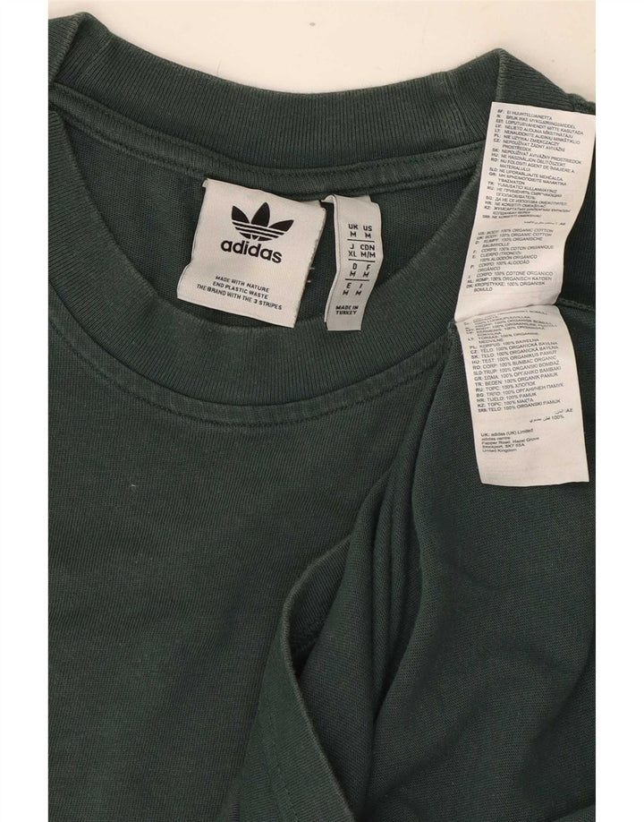 Мужская футболка Adidas Top Medium Green Cotton