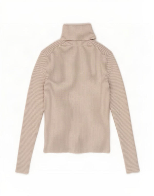 Женская укороченная блузка Zara UK 8, маленький бежевый