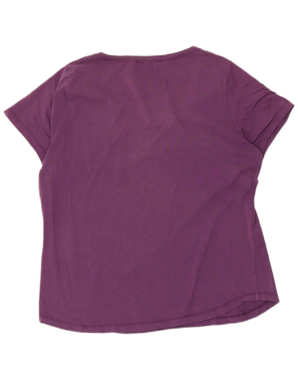 Женская футболка Liu Jo Ajay Top IT 52 2XL Фиолетовая