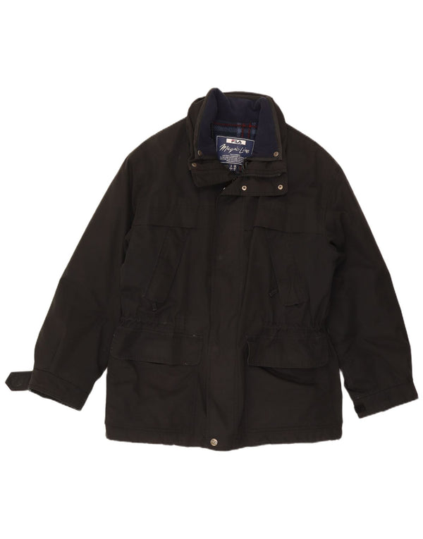 Мужская куртка Fila IT 48 Medium Black Polyester