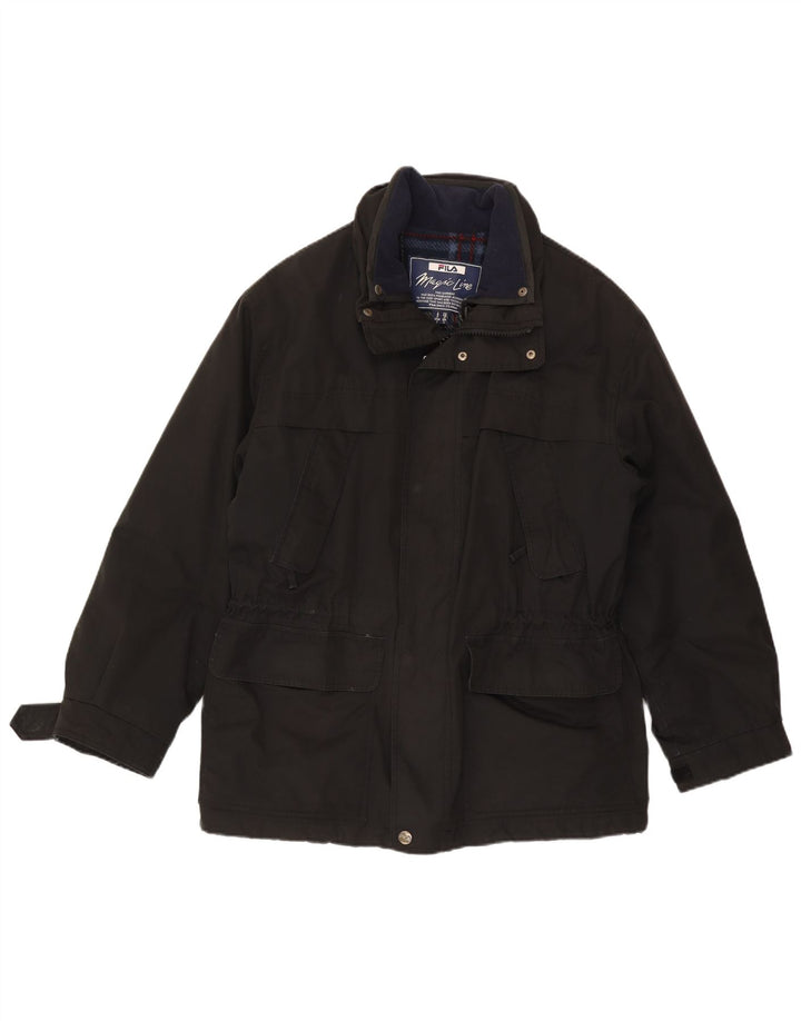 Мужская куртка Fila IT 48 Medium Black Polyester