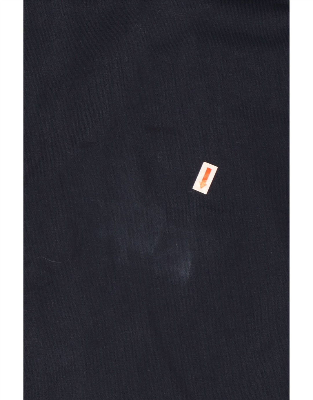 FILA Мужской свитер с капюшоном на молнии с графическим рисунком, большой темно-синий, хлопок