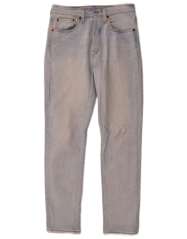 Женские прямые джинсы Levi's 501 W26 L28 синие, хлопок