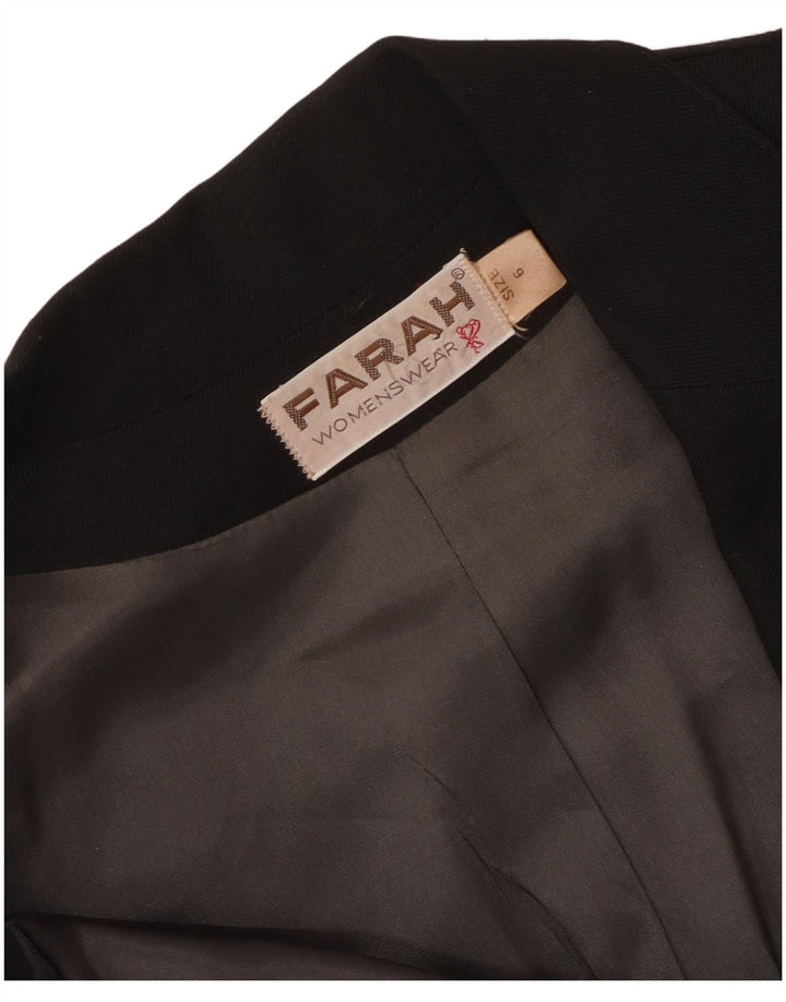 Женский пиджак Farah на 2 пуговицах UK 6 XS, черный