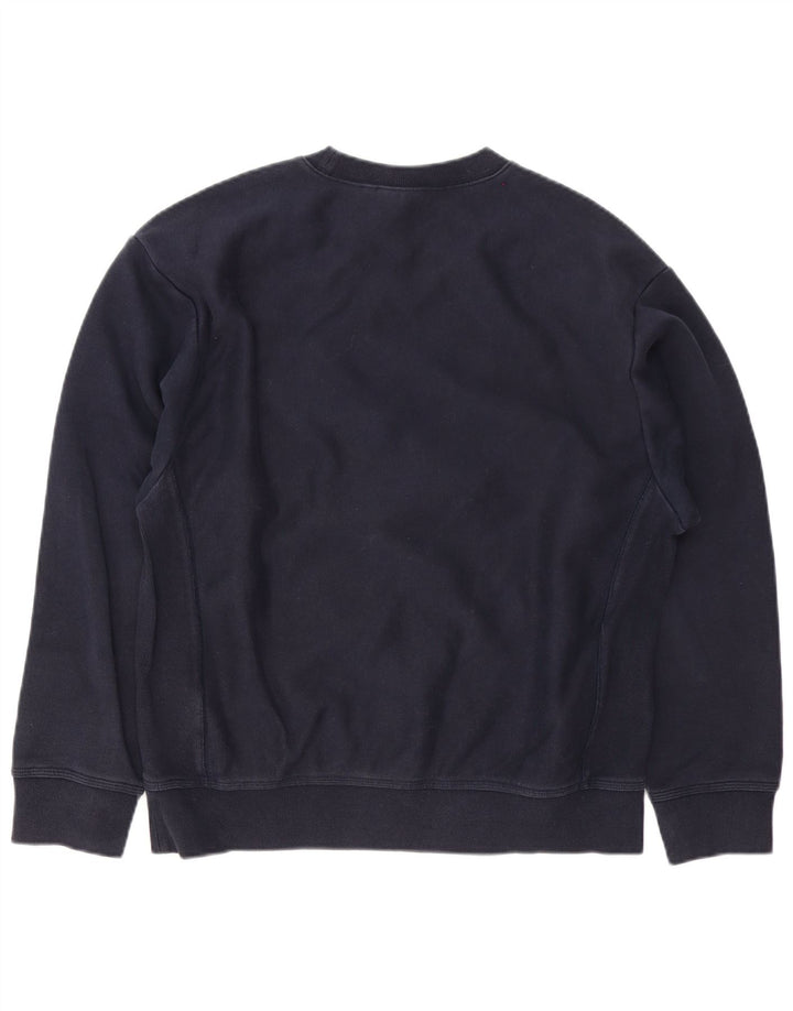 Мужской свитер Carhartt, джемпер среднего размера, темно-синий, хлопок