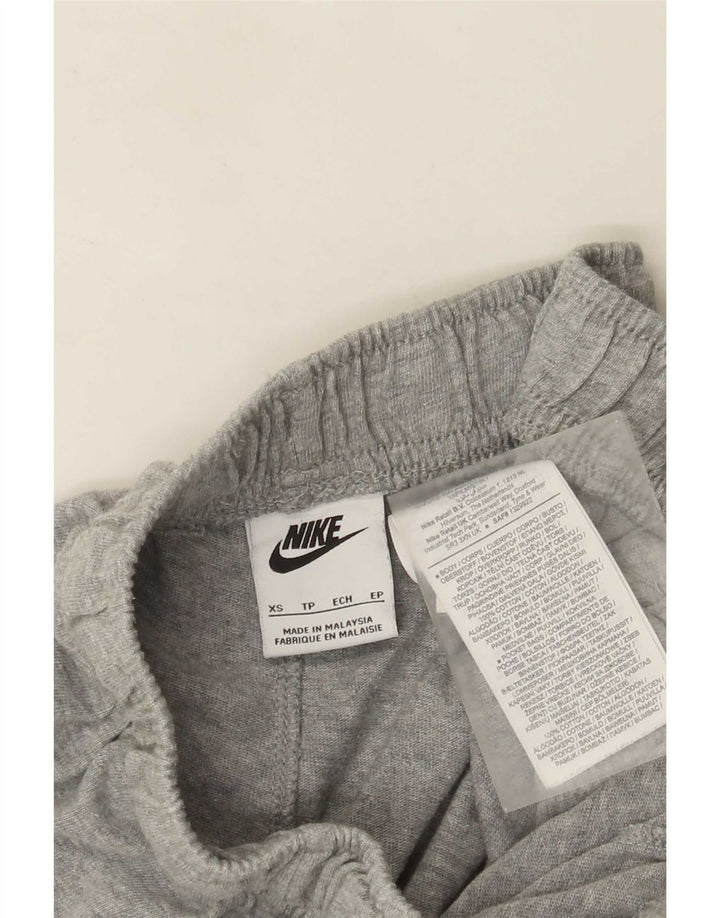 Мужские спортивные шорты Nike XS, серые хлопковые крапинки