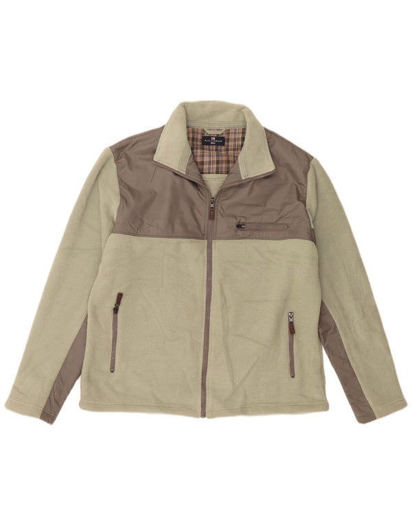 Мужская флисовая куртка Marks & Spencer Blue Harbour UK 40, большая зеленая