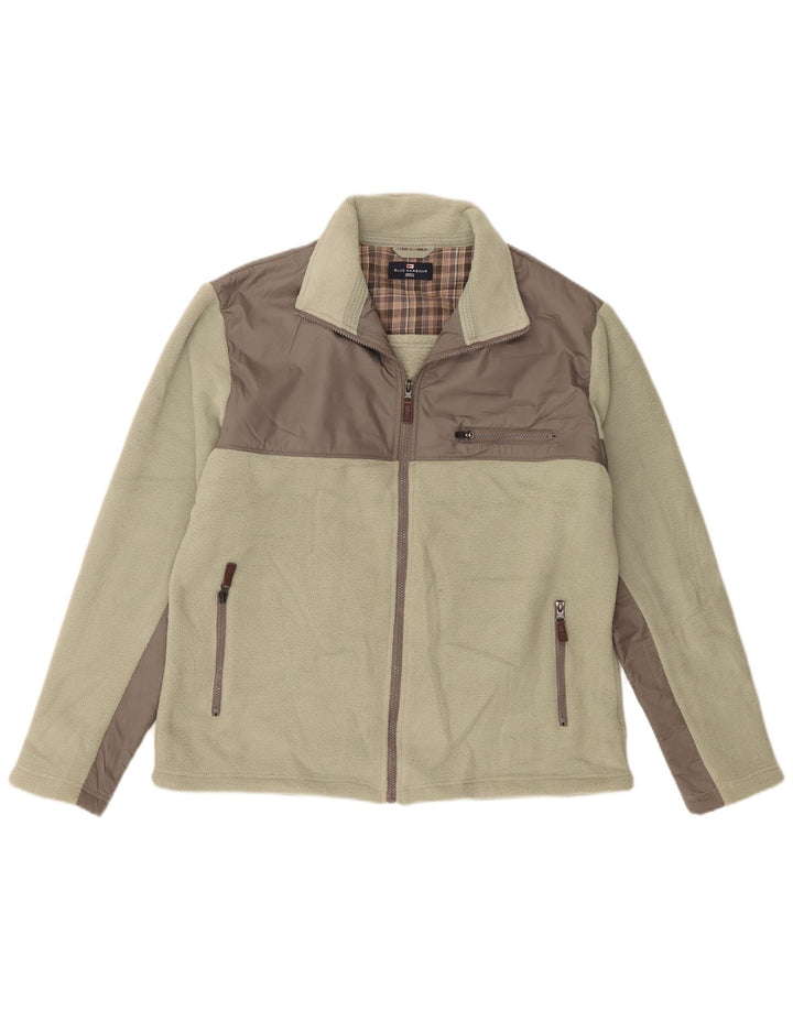 Мужская флисовая куртка Marks & Spencer Blue Harbour UK 40, большая зеленая
