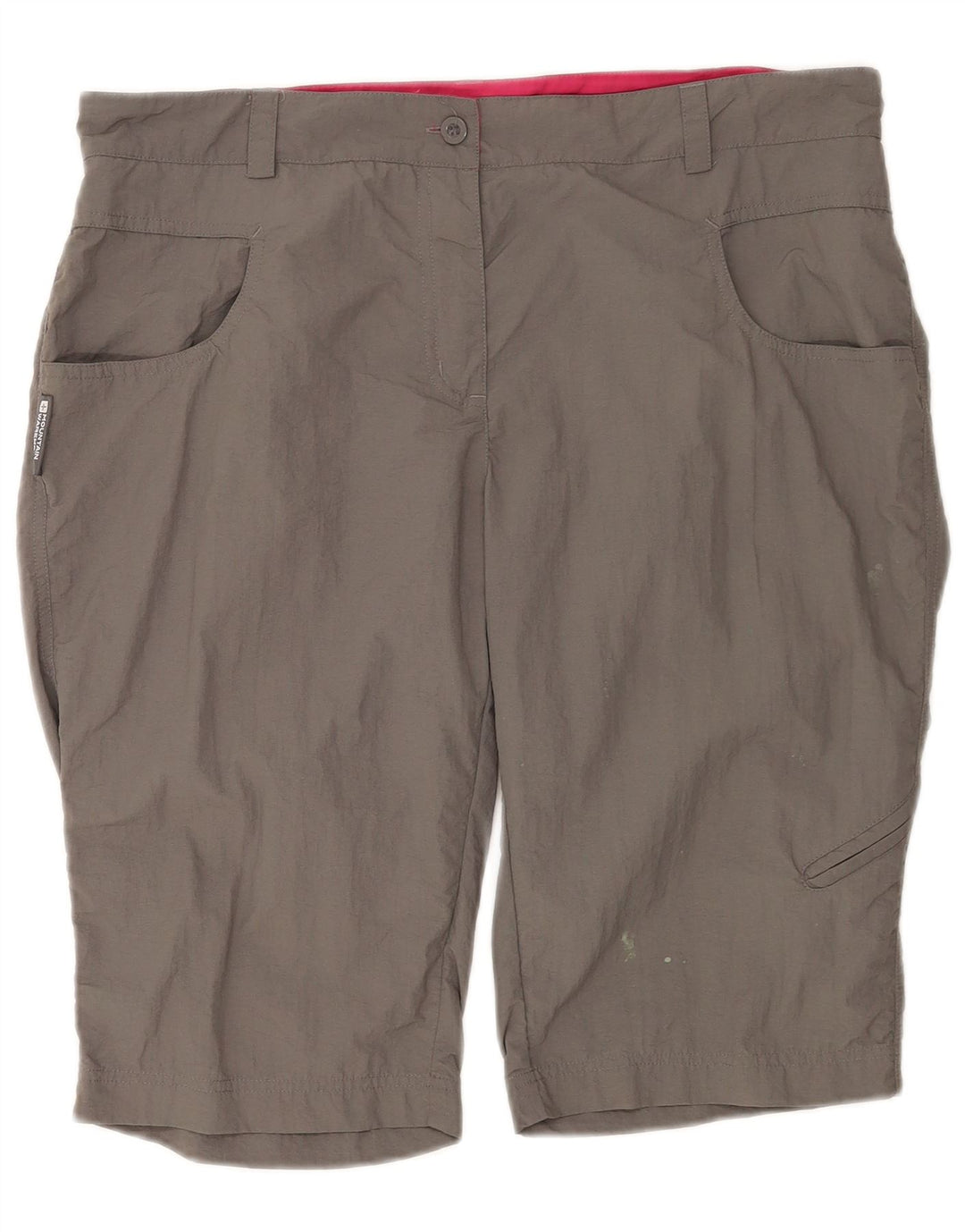 Женские шорты карго Mountain Warehouse UK 14, большие размеры W34, серый нейлон