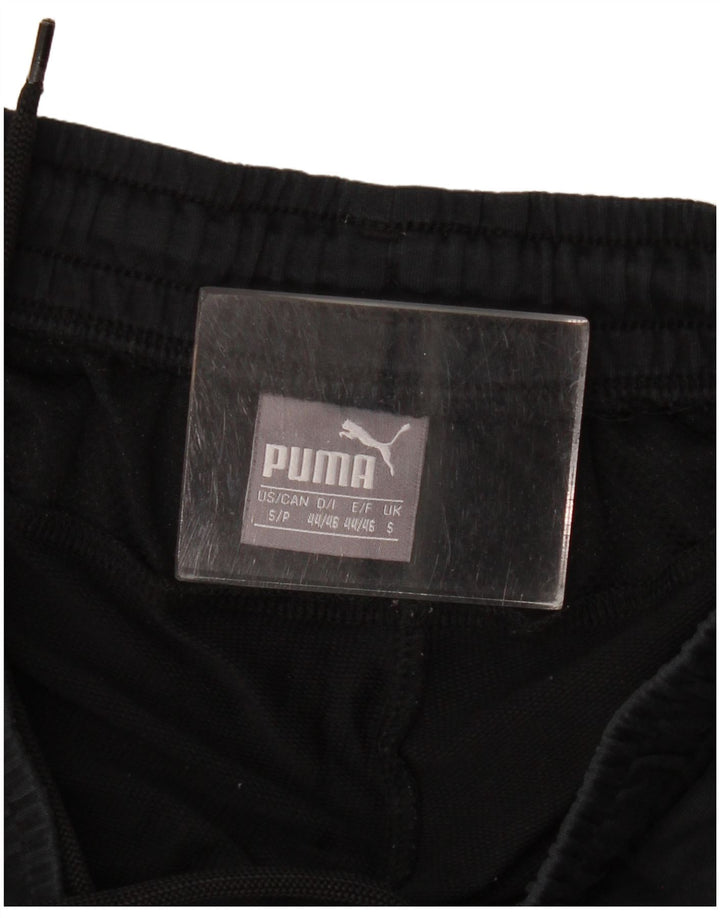 Мужские спортивные брюки с графическим рисунком Puma, маленькие черные брюки для бега