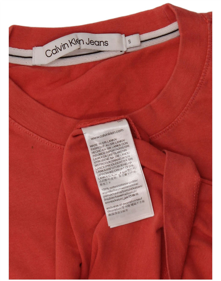 Мужская футболка Calvin Klein Jeans, маленький красный хлопок