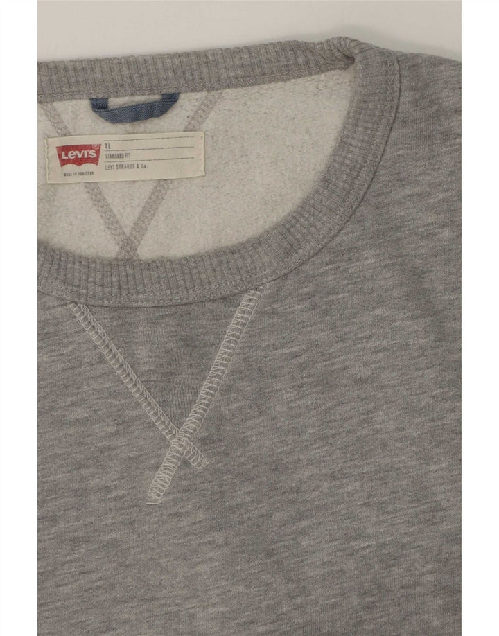 Мужской джемпер стандартного кроя Levi's XL, серый
