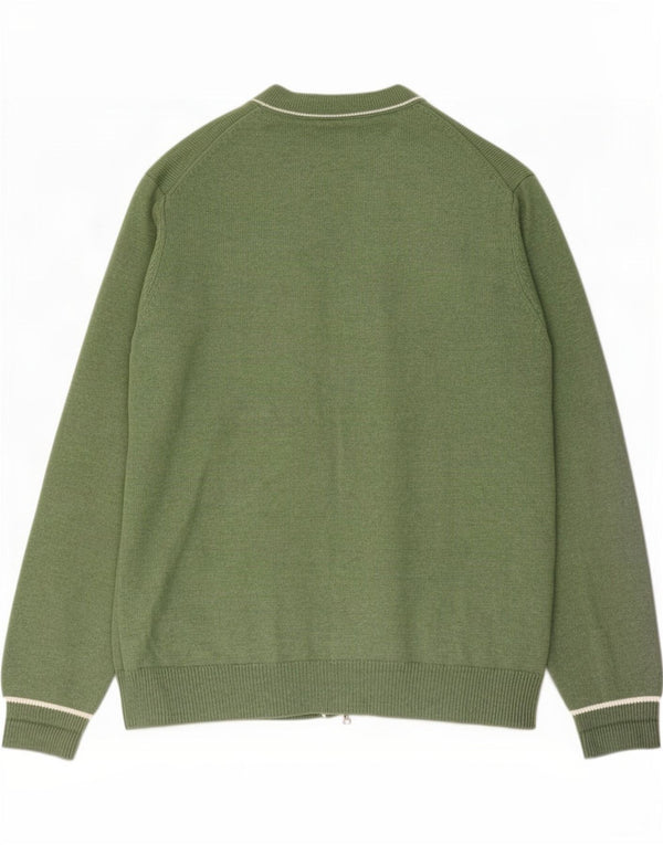 Мужской кардиган-свитер Marks & Spencer 2XL зеленый полиэстер