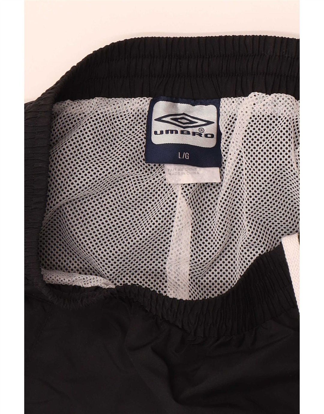 Мужские спортивные брюки Umbro, большие черные из полиэстера