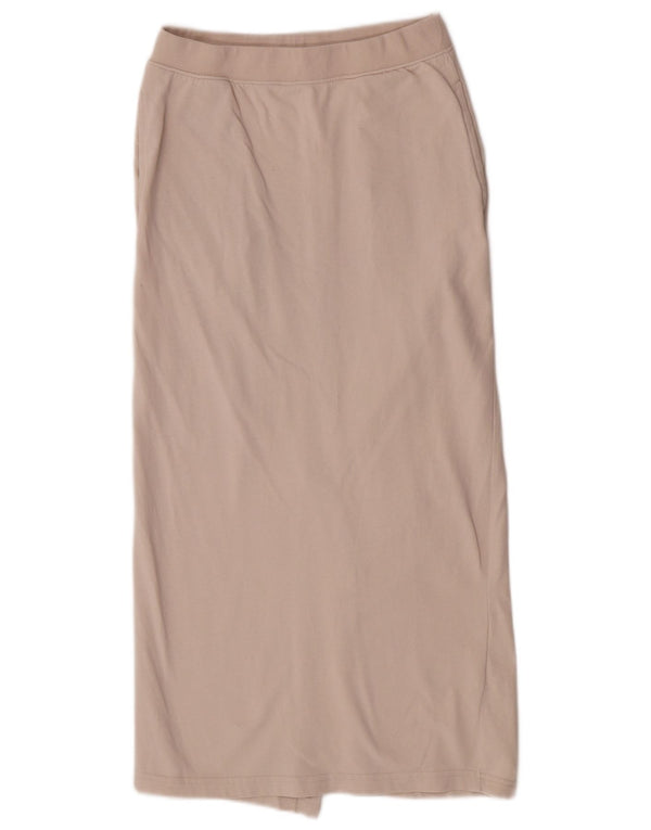 Женская длинная юбка Zara Regular, маленькая W26, бежевая